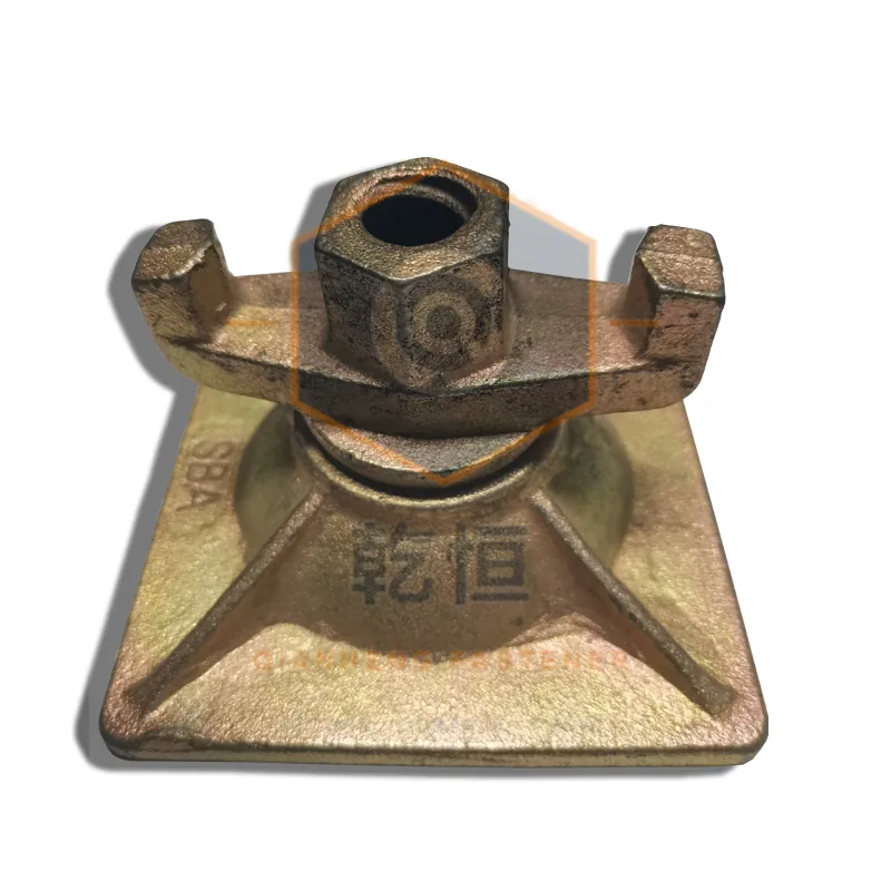 蝶形组合螺母 常用规格 M12 M14 M16 与对拉螺杆配套实拍