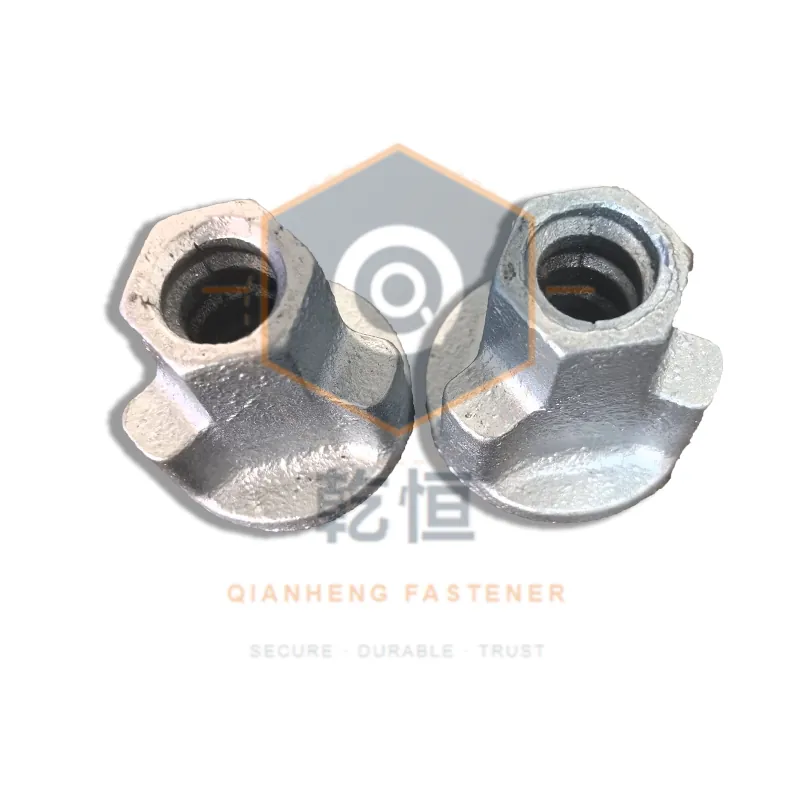 山型圆盘螺母 与D15/D20高强对拉螺杆配套安装锁紧模板背楞