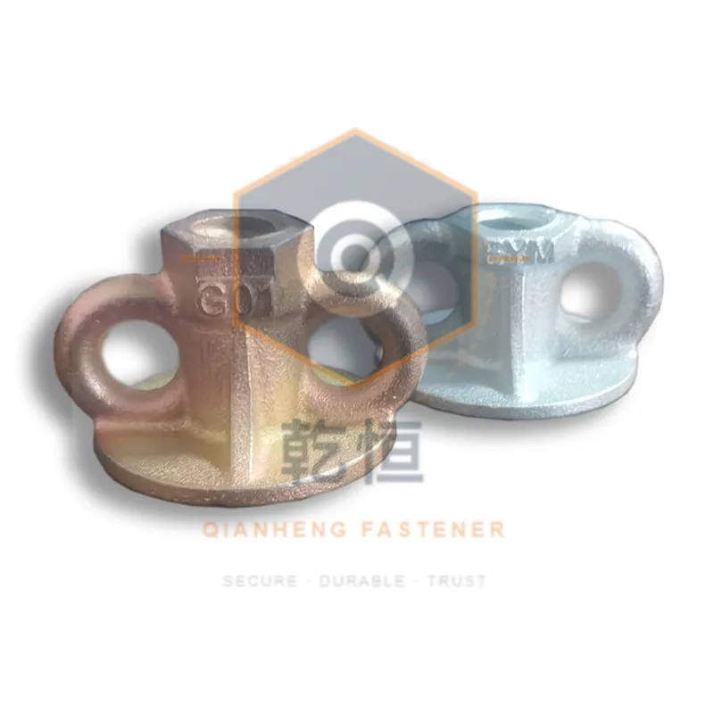 双耳圆盘螺母 乾恒紧固件 适配D15 D20高强对拉螺杆